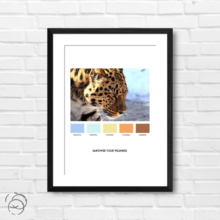 Empower Your Wildness Palette Print