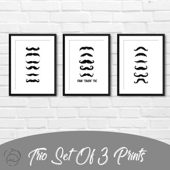 Fan Tash Tic Trio Prints