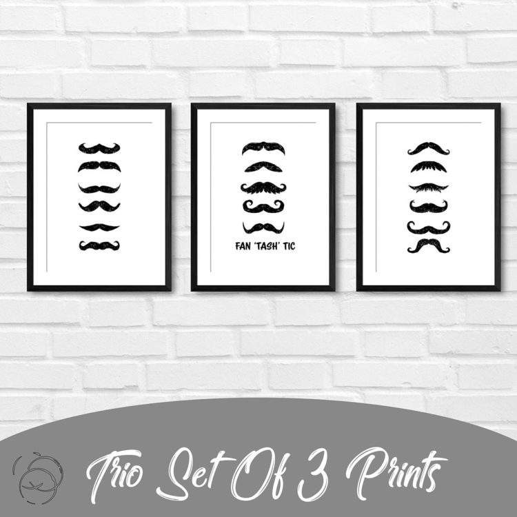 Fan Tash Tic Trio Prints