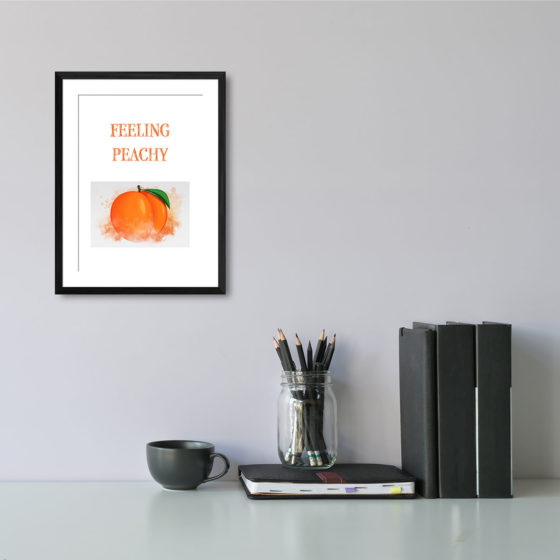 Feeling Peachy Print - Image 2