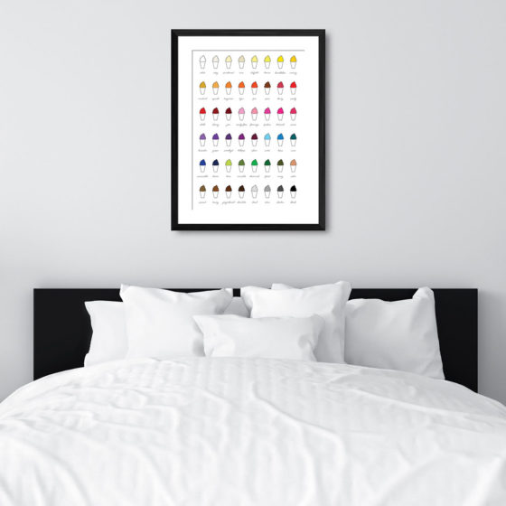 Fluffy Ice Cream Float Print - Image 6