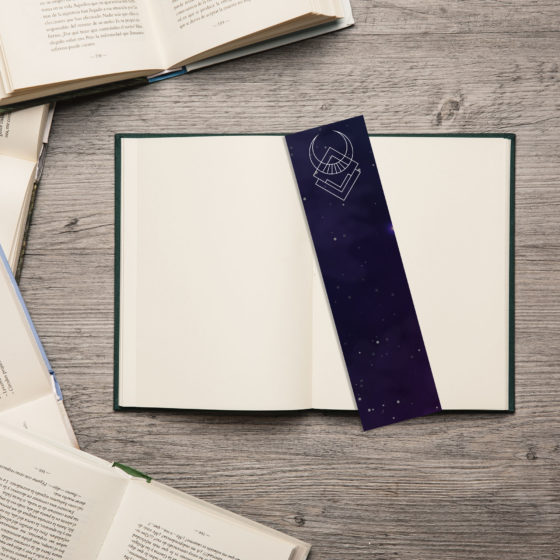 Galaxy Magic Moon Bookmark - Image 2