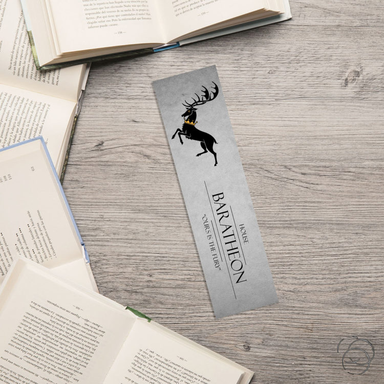 Game Of Thrones House Baratheon Soft Slate Bookmark