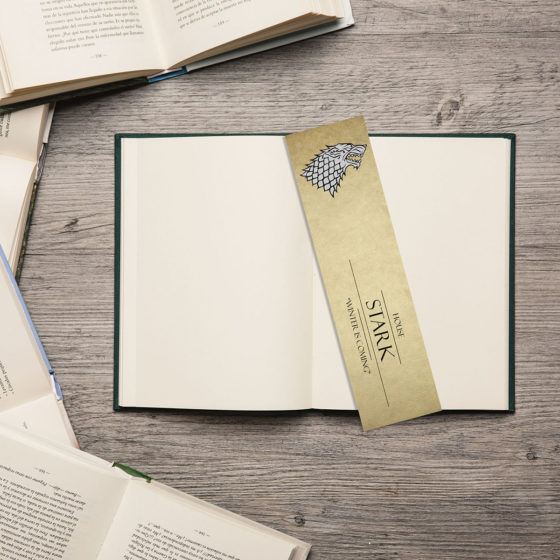 Game Of Thrones House Stark Aged Rustic Bookmark - Image 2