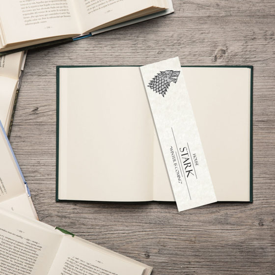 Game Of Thrones House Stark Light Ivory Bookmark - Image 2