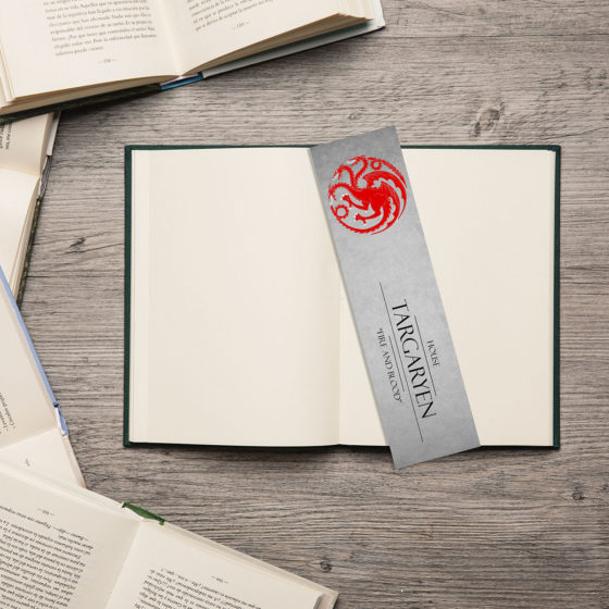 Game Of Thrones House Targaryen Soft Slate Bookmark - Image 2
