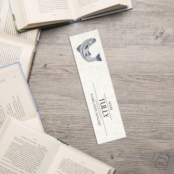 Game Of Thrones House Tully Light Ivory Bookmark