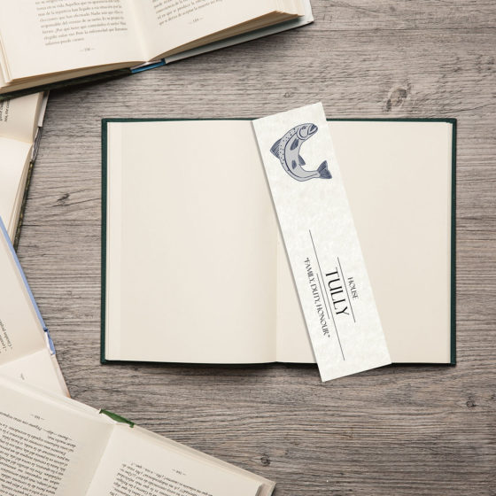 Game Of Thrones House Tully Light Ivory Bookmark - Image 2
