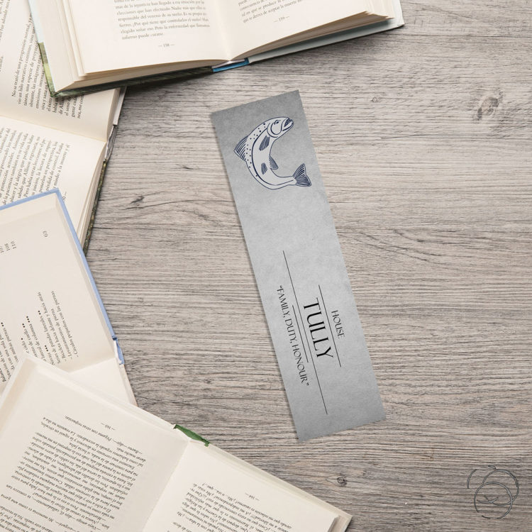 Game Of Thrones House Tully Soft Slate Bookmark