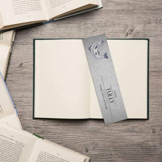 Game Of Thrones House Tully Soft Slate Bookmark - Image 2