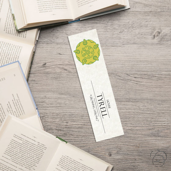 Game Of Thrones House Tyrell Light Ivory Bookmark