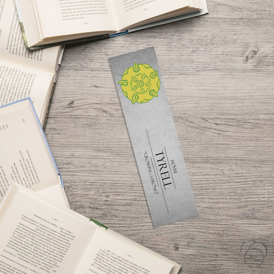 Game Of Thrones House Tyrell Soft Slate Bookmark