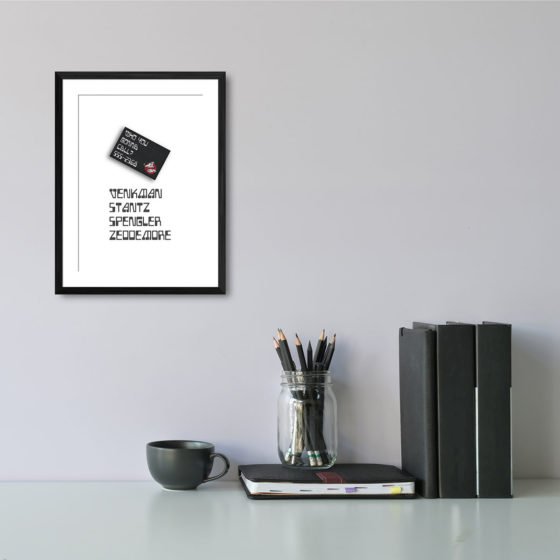 Ghostbusters Who You Gonna Call Business Card Print - Image 2