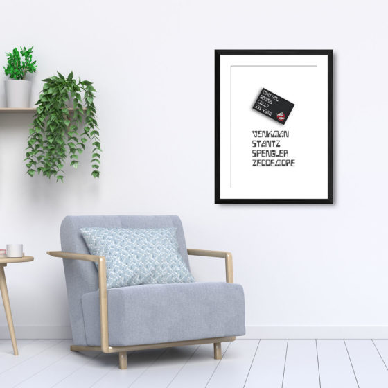 Ghostbusters Who You Gonna Call Business Card Print - Image 5