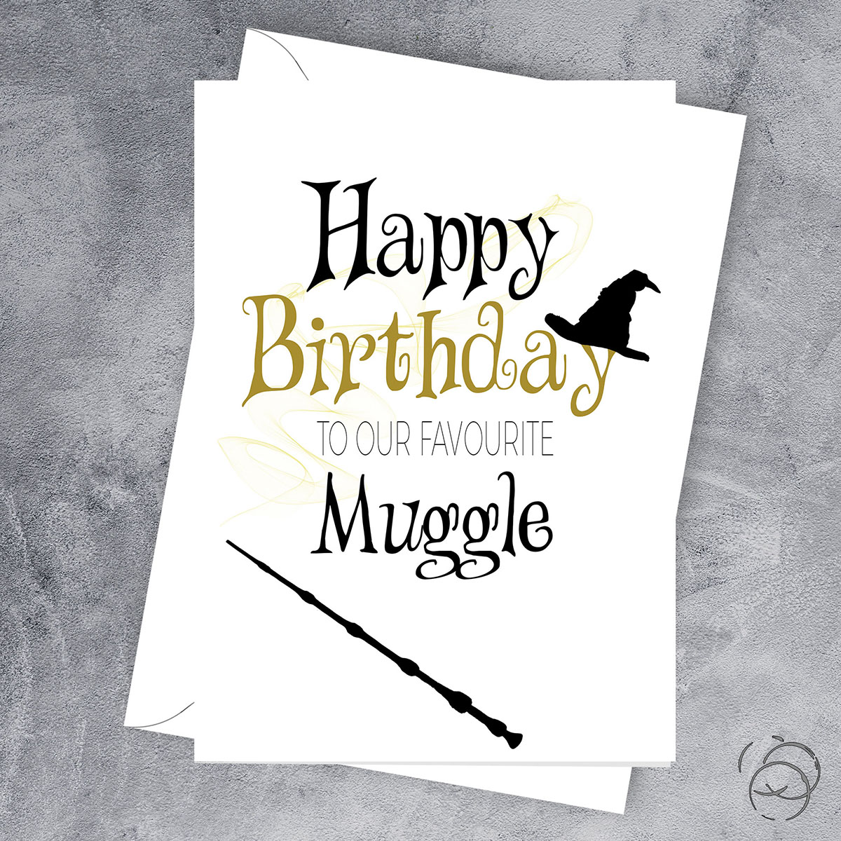 Harry Potter To Our Favourite Muggle Card - Pink Tag Prints