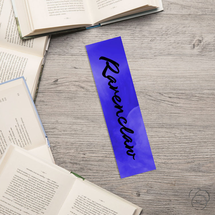 Harry Potter Watercolour Ravenclaw House Bookmark