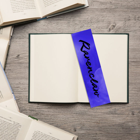 Harry Potter Watercolour Ravenclaw House Bookmark - Image 2