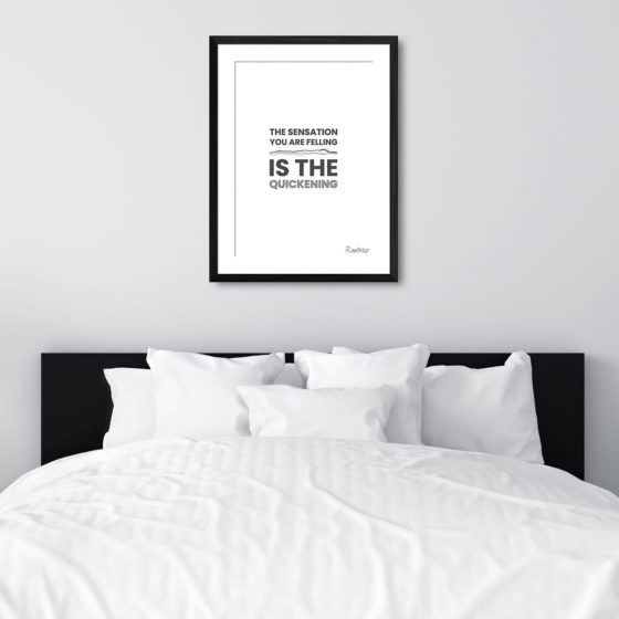 Highlander The Sensation You Are Feeling Is The Quickening Quote Ramirez Print - Image 6