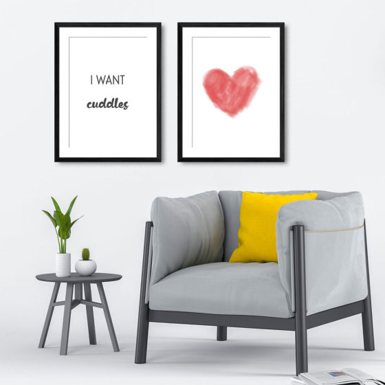 I Want Cuddles Duo Prints - Image 4