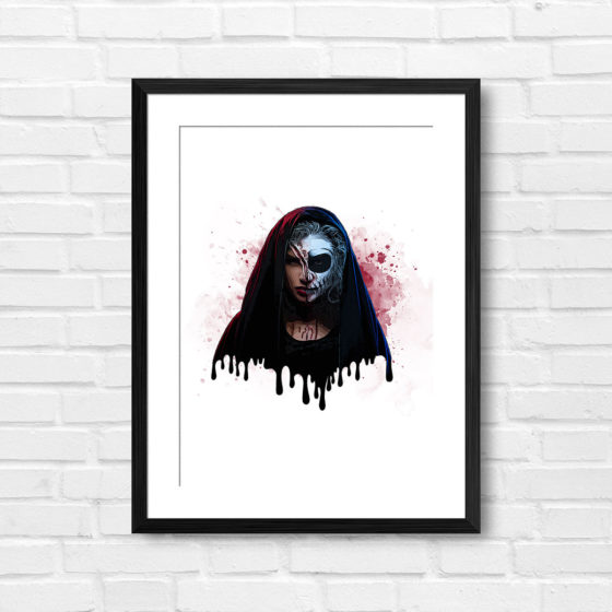 In A World Of Good And Evil Print