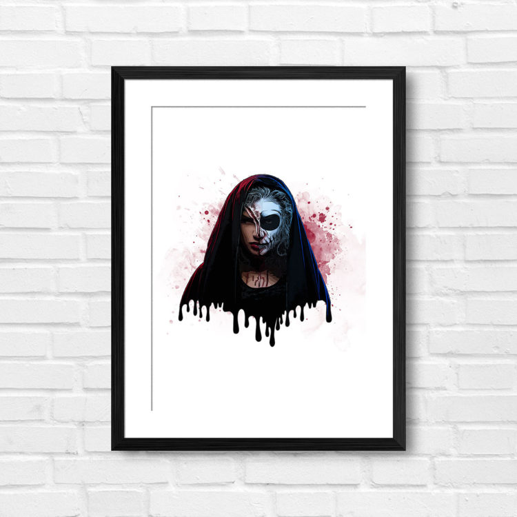 In A World Of Good And Evil Print