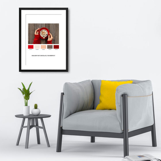 Indulgent Hot Chocolate You Deserve It Palette Print - Image 4