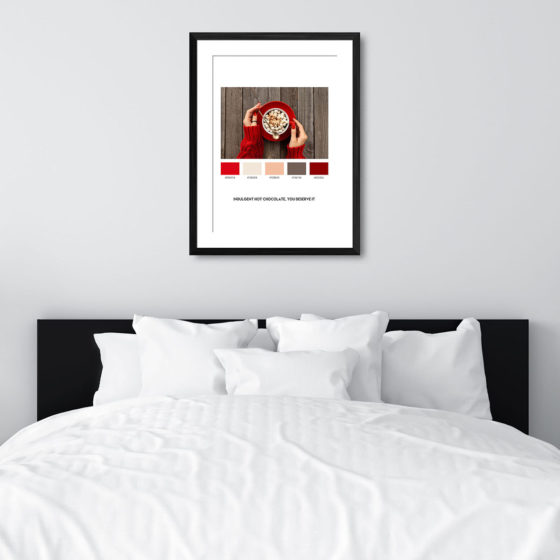 Indulgent Hot Chocolate You Deserve It Palette Print - Image 6
