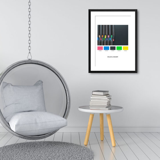 Is Black A Colour Palette Print - Image 3