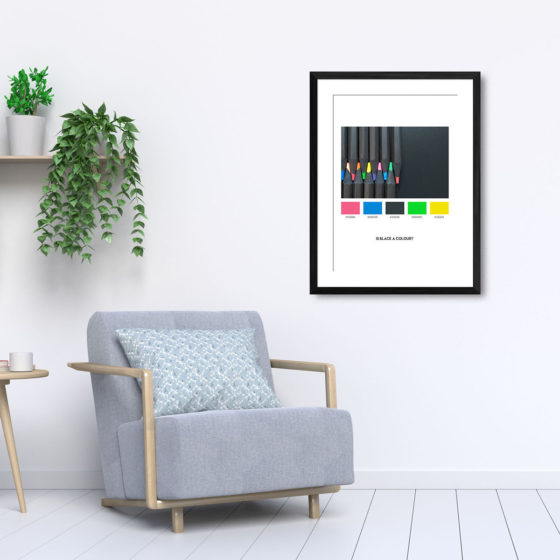 Is Black A Colour Palette Print - Image 5