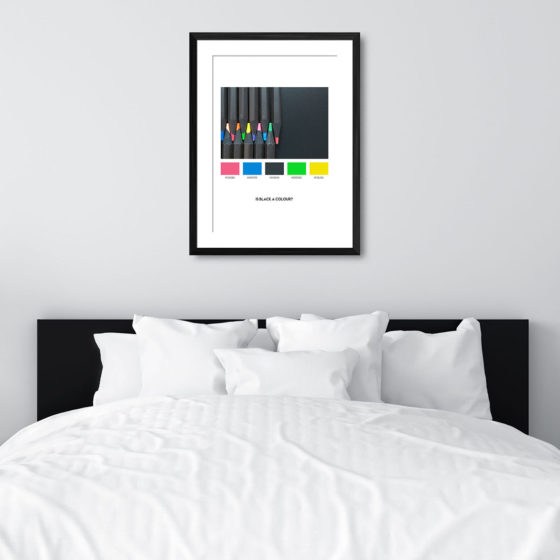 Is Black A Colour Palette Print - Image 6