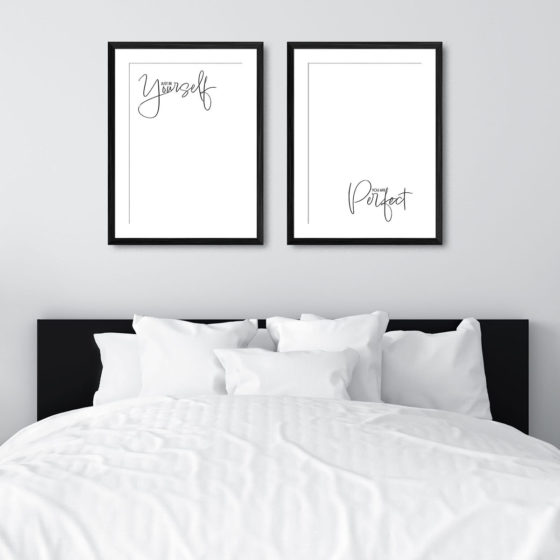 Just Be Yourself You Are Perfect Duo Prints - Image 6