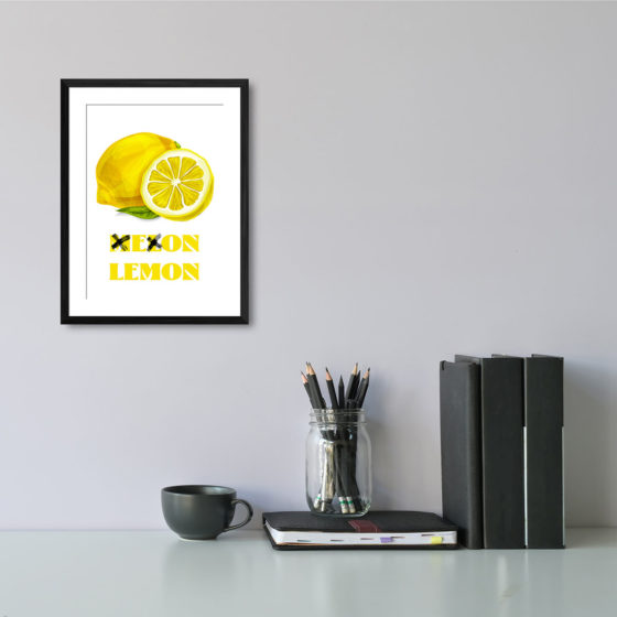 Lemon Not Melon Print - Image 2