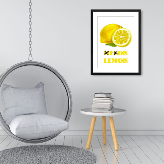 Lemon Not Melon Print - Image 3