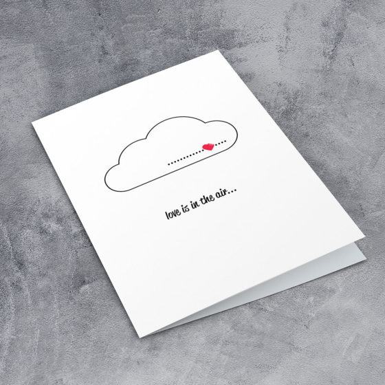 Love Is In The Air Card - Image 2