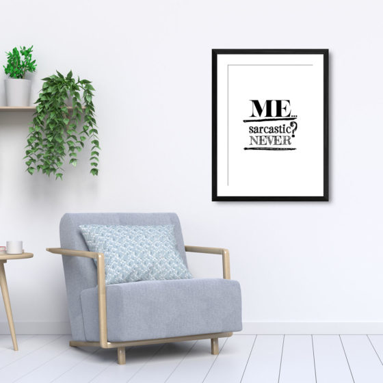 Me Sarcastic Never Print - Image 5