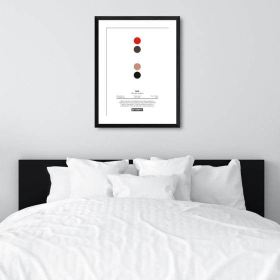 Michael Jackson Bad Spotify Album Print - Image 6