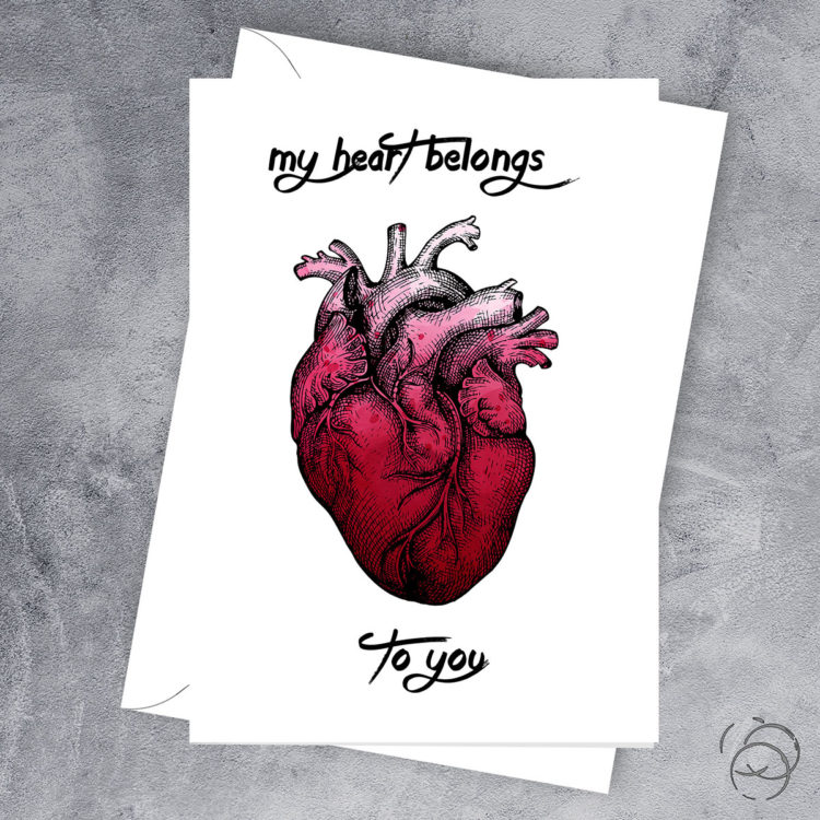 My Heart Belongs To You Card