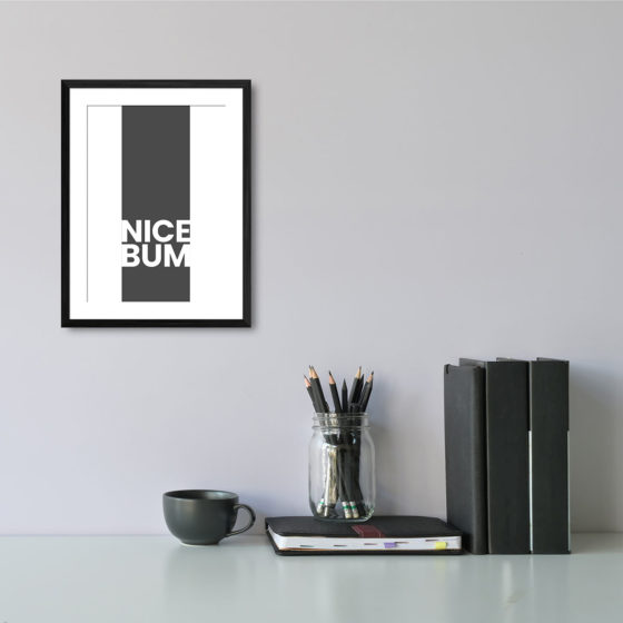 Nice Bum Print - Image 2