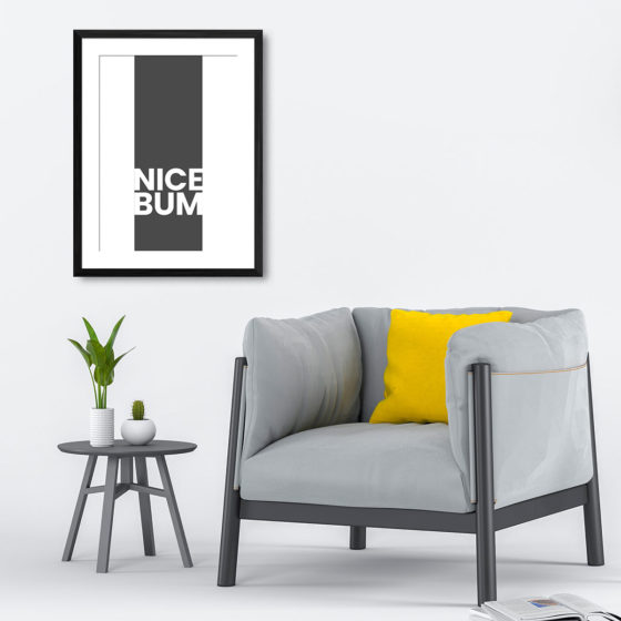 Nice Bum Print - Image 4