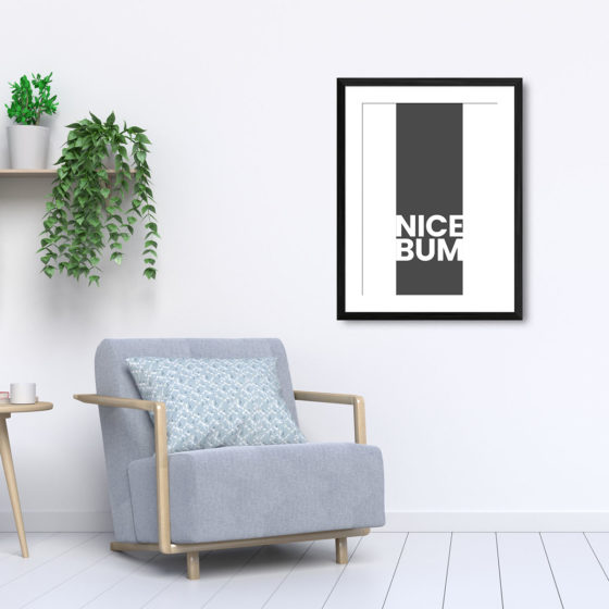 Nice Bum Print - Image 5