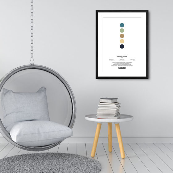Oasis Definitely Maybe Spotify Album Print - Image 3