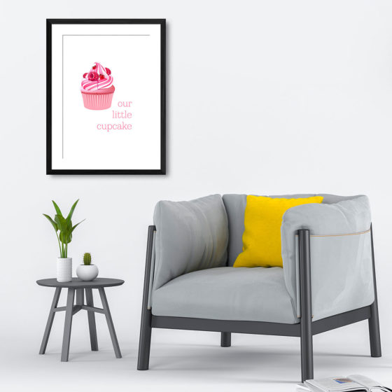 Our Little Cupcake Print - Image 4