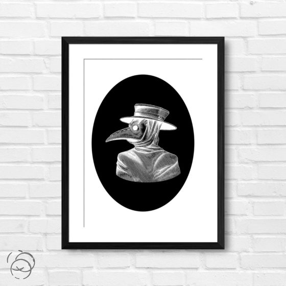 Plague Doctor Print