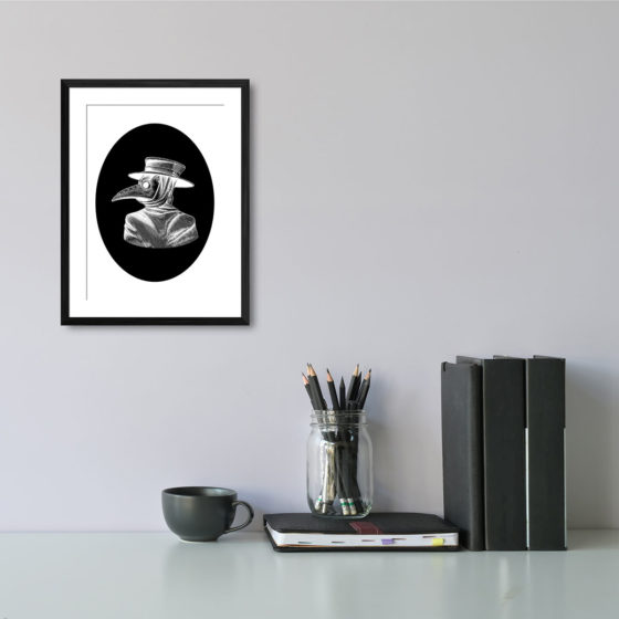 Plague Doctor Print - Image 2