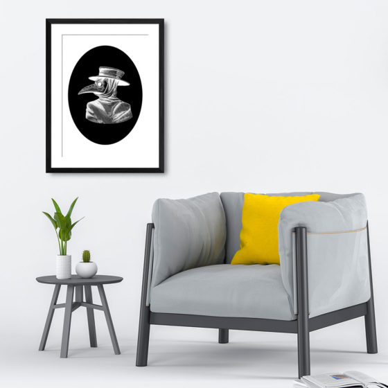 Plague Doctor Print - Image 4