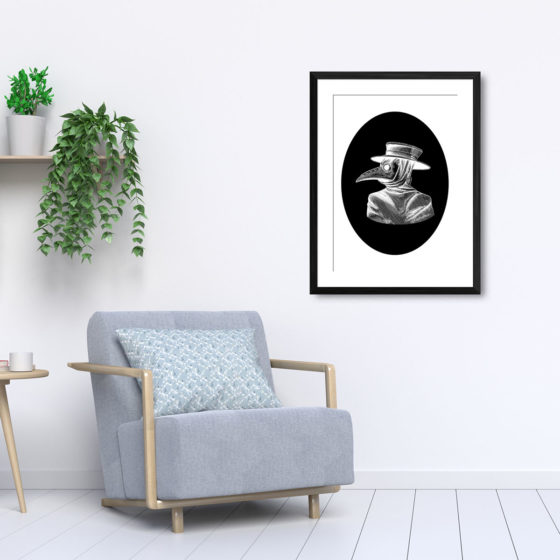 Plague Doctor Print - Image 5
