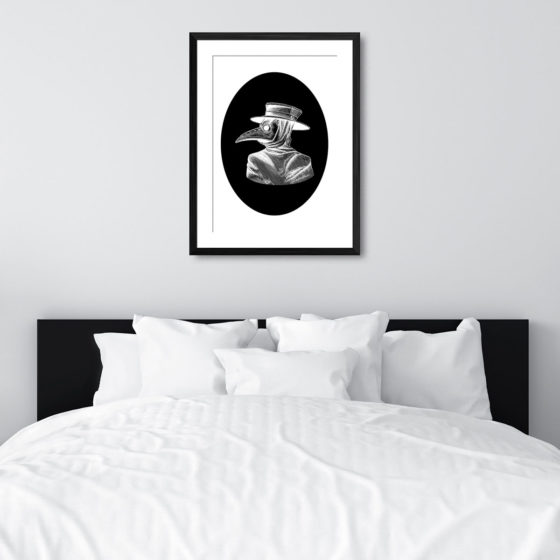 Plague Doctor Print - Image 6