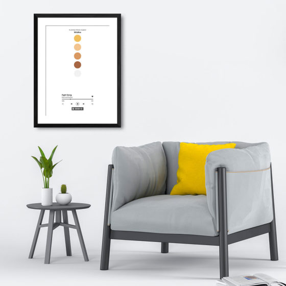 Rachel Platten Wildfire Fight Song Spotify Track Print - Image 4