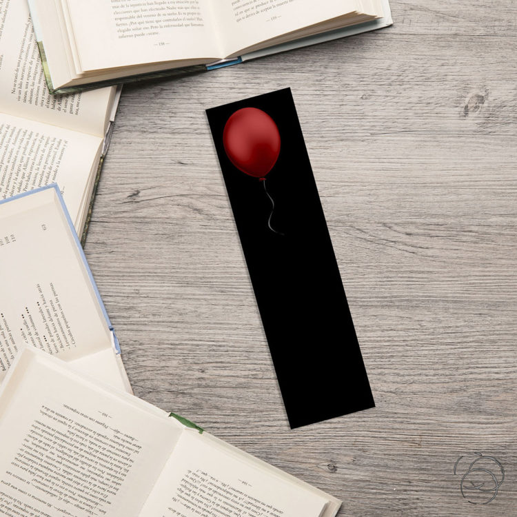 Red Balloon Pennywise Bookmark