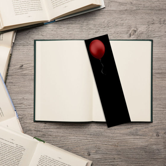 Red Balloon Pennywise Bookmark - Image 2